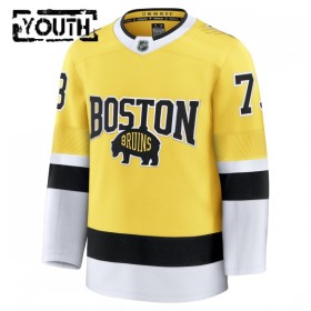 Boston Bruins Hockeydrakt 2025-26 Fanatics NHL Stadium Series Premium Charlie Mcavoy Gold - Barn