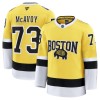 Boston Bruins Hockeydrakt 2025-26 Fanatics NHL Stadium Series Premium Charlie Mcavoy Gold - Herre