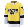 Boston Bruins Hockeydrakt 2025-26 Fanatics NHL Stadium Series Premium Charlie Mcavoy Gold - Herre