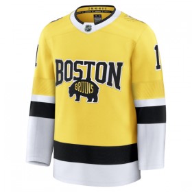 Boston Bruins Hockeydrakt 2025-26 Fanatics NHL Stadium Series Premium Jeremy Swayman Gold - Herre