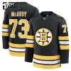 Boston Bruins Hockeydrakt 2025-26 Fanatics Premium Charlie Mcavoy Svart Hjemme - Barn