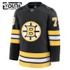 Boston Bruins Hockeydrakt 2025-26 Fanatics Premium Charlie Mcavoy Svart Hjemme - Barn