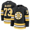 Boston Bruins Hockeydrakt 2025-26 Fanatics Premium Charlie Mcavoy Svart Hjemme - Herre