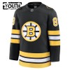 Boston Bruins Hockeydrakt 2025-26 Fanatics Premium David Pastrnak Svart Hjemme - Barn