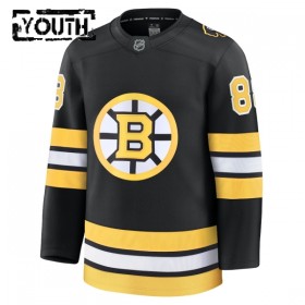Boston Bruins Hockeydrakt 2025-26 Fanatics Premium David Pastrnak Svart Hjemme - Barn