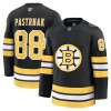 Boston Bruins Hockeydrakt 2025-26 Fanatics Premium David Pastrnak Svart Hjemme - Herre
