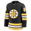 Boston Bruins Hockeydrakt 2025-26 Fanatics Premium David Pastrnak Svart Hjemme - Herre