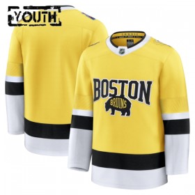 Boston Bruins Hockeydrakt Custom 2025-26 Fanatics NHL Stadium Series Premium Gold - Barn