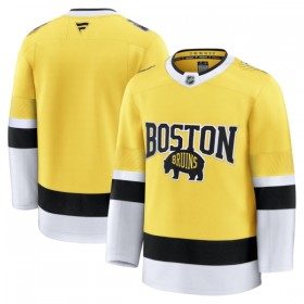 Boston Bruins Hockeydrakt Custom 2025-26 Fanatics NHL Stadium Series Premium Gold - Herre