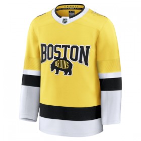 Boston Bruins Hockeydrakt Custom 2025-26 Fanatics NHL Stadium Series Premium Gold - Herre