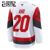 Carolina Hurricanes Hockeydrakt 2025-26 Fanatics Premium Sebastian Aho Hvit Borte - Barn