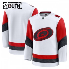 Carolina Hurricanes Hockeydrakt Custom 2025-26 Fanatics Premium Hvit Borte - Barn