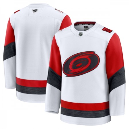 Carolina Hurricanes Hockeydrakt Custom 2025-26 Fanatics Premium Hvit Borte - Herre