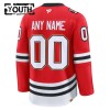 Chicago Blackhawks Hockeydrakt Custom 2025-26 Fanatics Centennial Premium Rød - Barn