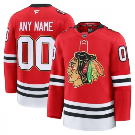 Chicago Blackhawks Hockeydrakt Custom 2025-26 Fanatics Centennial Premium Rød - Herre