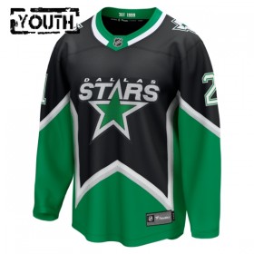 Dallas Stars Hockeydrakt 2025-26 Fanatics Premium Jason Robertson Svart Tredje - Barn