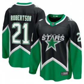 Dallas Stars Hockeydrakt 2025-26 Fanatics Premium Jason Robertson Svart Tredje - Herre