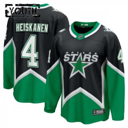 Dallas Stars Hockeydrakt 2025-26 Fanatics Premium Miro Heiskanen Svart Tredje - Barn