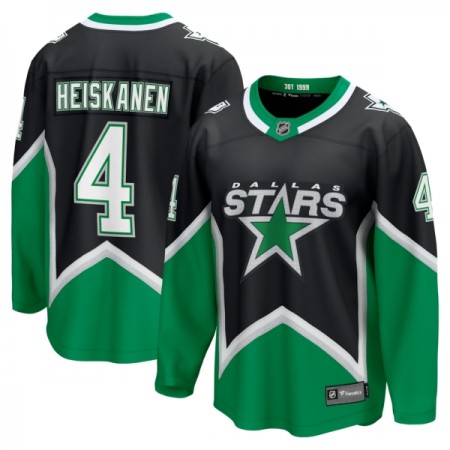 Dallas Stars Hockeydrakt 2025-26 Fanatics Premium Miro Heiskanen Svart Tredje - Herre