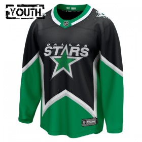 Dallas Stars Hockeydrakt Custom 2025-26 Fanatics Premium Svart Tredje - Barn