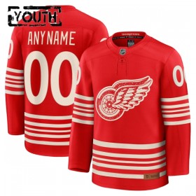Detroit Red Wings Hockeydrakt Custom 2025-26 Fanatics Centennial Premium Rød - Barn