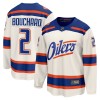 Edmonton Oilers Hockeydrakt 2025-26 Fanatics Premium Evan Bouchard Hvit Tredje - Herre