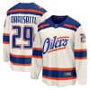 Edmonton Oilers Hockeydrakt 2025-26 Fanatics Premium Leon Draisaitl Hvit Tredje - Herre