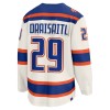Edmonton Oilers Hockeydrakt 2025-26 Fanatics Premium Leon Draisaitl Hvit Tredje - Herre