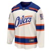 Edmonton Oilers Hockeydrakt 2025-26 Fanatics Premium Ryan Nugent-Hopkins Hvit Tredje - Herre