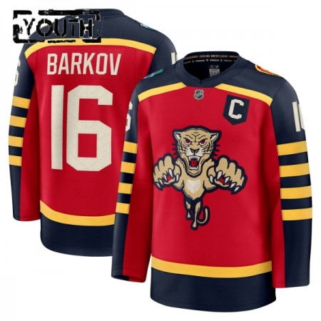 Florida Panthers Hockeydrakt 2025-26 Fanatics Premium Aleksander Barkov Rød Winter Classic - Barn