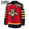 Florida Panthers Hockeydrakt 2025-26 Fanatics Premium Aleksander Barkov Rød Winter Classic - Barn