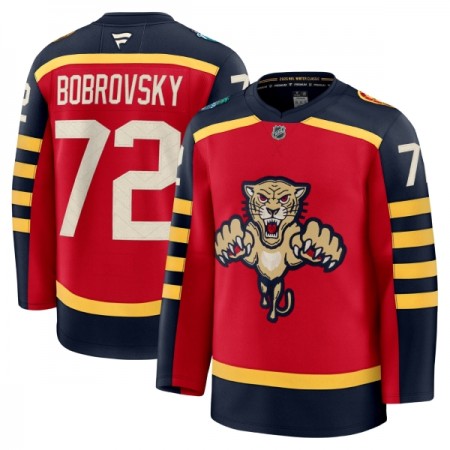 Florida Panthers Hockeydrakt 2025-26 Fanatics Premium Sergei Bobrovsky Rød Winter Classic - Herre