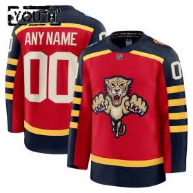 Florida Panthers Hockeydrakt Custom 2025-26 Fanatics Premium Rød Winter Classic - Barn