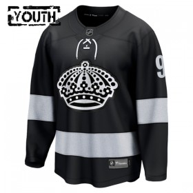 Los Angeles Kings Hockeydrakt 2025-26 Fanatics Premium Adrian Kempe Svart Tredje - Barn