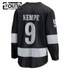 Los Angeles Kings Hockeydrakt 2025-26 Fanatics Premium Adrian Kempe Svart Tredje - Barn