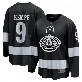 Los Angeles Kings Hockeydrakt 2025-26 Fanatics Premium Adrian Kempe Svart Tredje - Herre