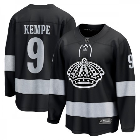 Los Angeles Kings Hockeydrakt 2025-26 Fanatics Premium Adrian Kempe Svart Tredje - Herre