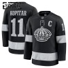 Los Angeles Kings Hockeydrakt 2025-26 Fanatics Premium Anze Kopitar Svart Tredje - Barn
