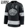Los Angeles Kings Hockeydrakt 2025-26 Fanatics Premium Anze Kopitar Svart Tredje - Barn