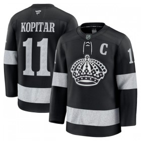 Los Angeles Kings Hockeydrakt 2025-26 Fanatics Premium Anze Kopitar Svart Tredje - Herre