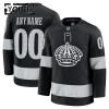 Los Angeles Kings Hockeydrakt Custom 2025-26 Fanatics Premium Svart Tredje - Barn