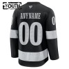 Los Angeles Kings Hockeydrakt Custom 2025-26 Fanatics Premium Svart Tredje - Barn