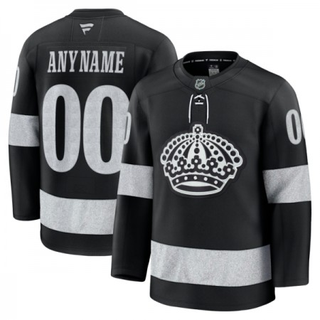 Los Angeles Kings Hockeydrakt Custom 2025-26 Fanatics Premium Svart Tredje - Herre
