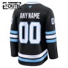 Hockeydrakt Custom Utah Hockey Club 2025-26 Fanatics Premium Svart Hjemme - Barn