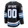 Hockeydrakt Custom Utah Hockey Club 2025-26 Fanatics Premium Svart Hjemme - Herre