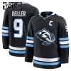 Hockeydrakt Utah Hockey Club 2025-26 Fanatics Premium Clayton Keller Svart Hjemme - Barn