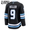 Hockeydrakt Utah Hockey Club 2025-26 Fanatics Premium Clayton Keller Svart Hjemme - Barn