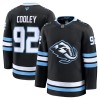 Hockeydrakt Utah Hockey Club 2025-26 Fanatics Premium Logan Cooley Svart Hjemme - Herre