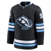 Hockeydrakt Utah Hockey Club 2025-26 Fanatics Premium Logan Cooley Svart Hjemme - Herre