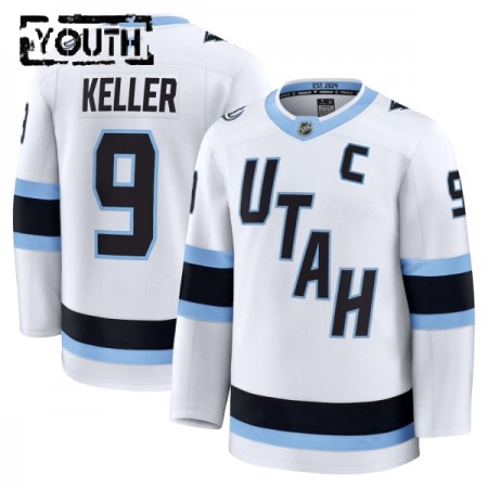 Hockeydrakt Utah Hockey Club Fanatics Premium Clayton Keller Hvit Borte - Barn